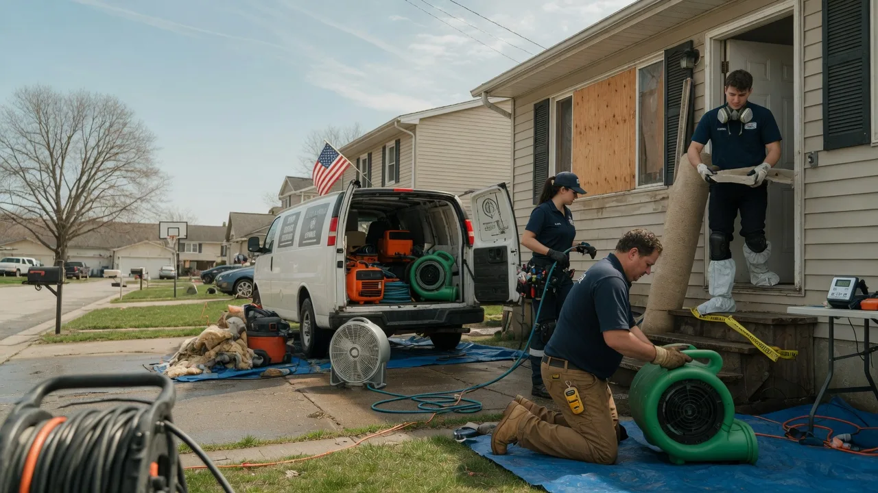 Water Damage Restoration in Warminster, PA near me